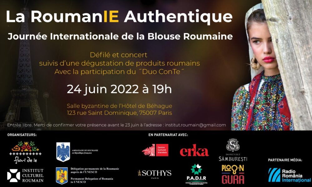 „RomânIA Autentică” sărbătorește Ziua Internațională a Iei la Paris